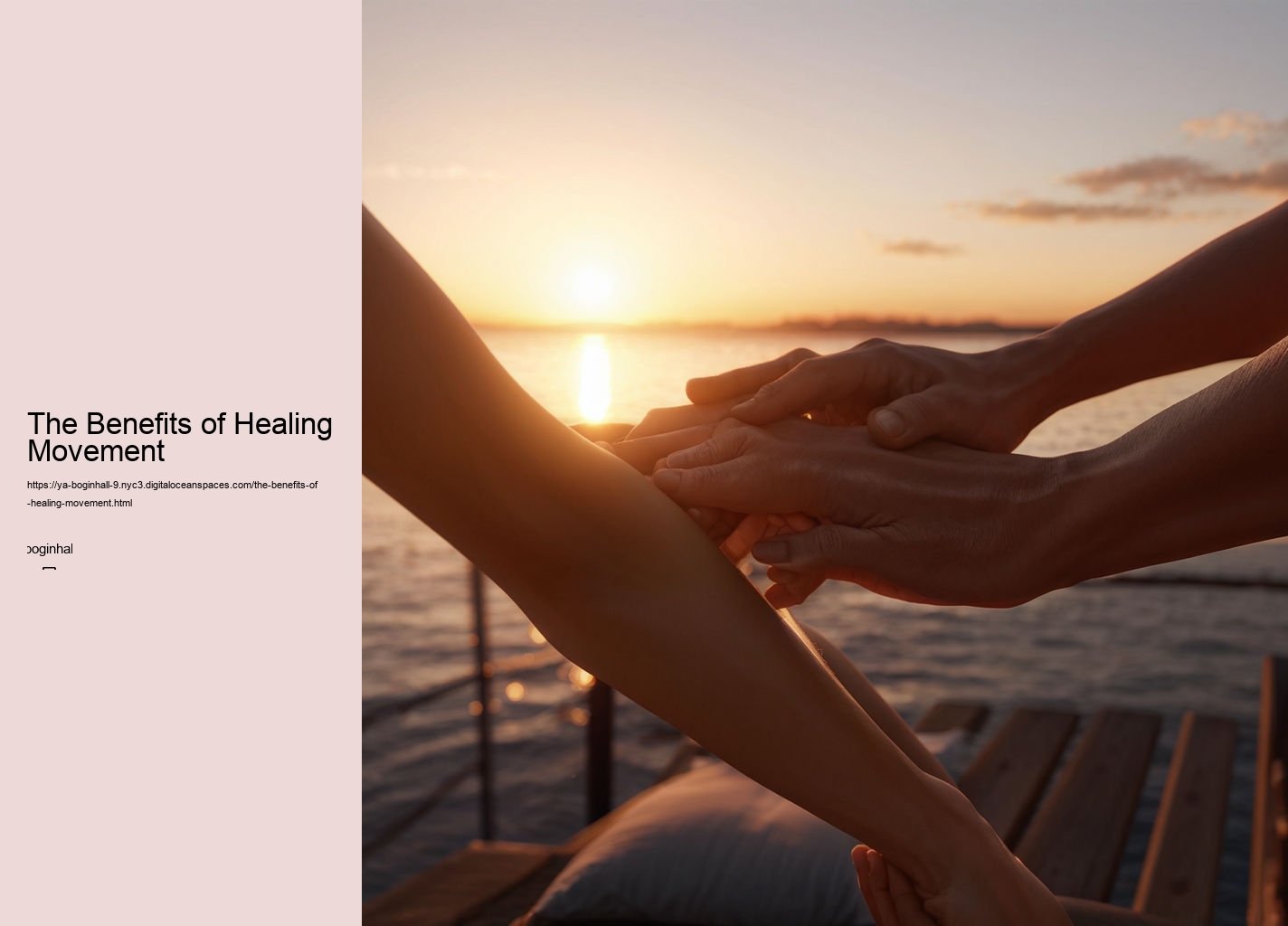 The Benefits of Healing Movement